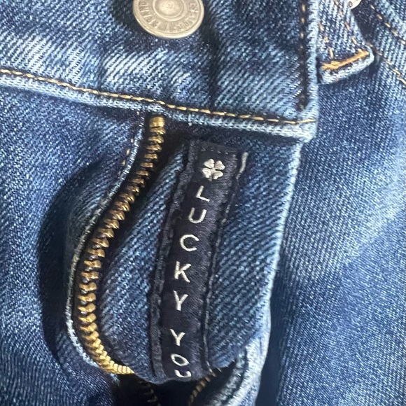 Lucky Sienna MidRise Boyfriend Cut-Off Shorts size 12 - Picture 2 of 9